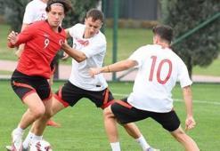 Ümit Milli Futbol Takımı hazırlıklarını sürdürdü