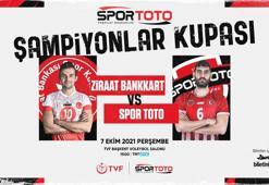 2021 Erkekler Spor Toto Şampiyonlar Kupası sahibini buluyor