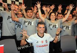Pepe'nin imza gününde izdiham