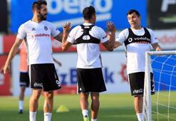 Beşiktaş'ta neşeli antrenman
