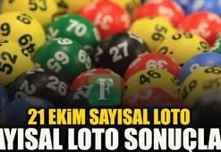 Sayısal Loto sonuçları | Sayısal Loto - 21 Ekim Cumartesi