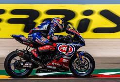 Milli motosikletçi Toprak Razgatlıoğlu, Superpole yarışında 6'ncı oldu
