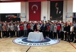 Bahçeşehir Koleji yeni antrenman salonunun açılışını yaptı