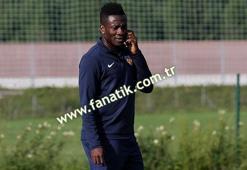 Kayserispor'un yıldızı Asamoah Gyan kampa katıldı
