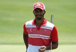 Üç aylık golfçü, rakiplerini korkuttu