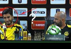 Nuri Şahin kadın muhabirin sorusunu duyunca...