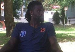 Başakşehir'li Adebayor'un bisiklet keyfi!