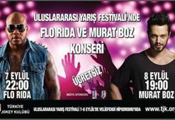 Flo Rida'lı yarışlar Veliefendi'de