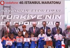 Vodafone 40. İstanbul Maratonu heyecanı Maraton ve Spor Fuarı'nda başladı