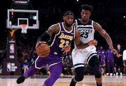 Lakers, Timberwolves'a geçit vermedi