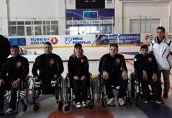 Paralimpik curlingciler Finlandiya'ya gitti