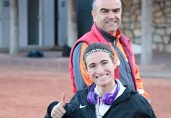Ailesinin atletizme izin vermediği Urkuş Işık, Balkan şampiyonu oldu