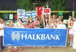 Plajda Balkan ikincisiyiz
