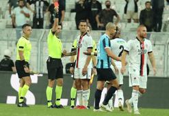 Beşiktaş-Adana Demirspor maçı karıştı, Rosier kırmızı kart gördü!