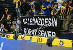 Fenerbahçe - Anadolu Efes maçında Koray Şener unutulmadı