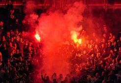 Fenerbahçe taraftarı Frankfurt'u Kadıköy yaptı!