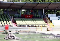 Bodrum Belediyesi Bodrumspor'un stat ve tesisleri yenileniyor