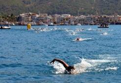 Marmaris'te yüzme maratonu