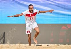 Plaj Futbolu Milli Takımı, Yunanistan'ı 7-5 yendi