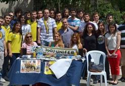 Basketçiler üniversitede