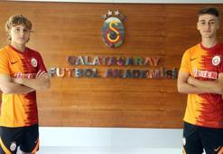 Hamza Yiğit Akman ve Yiğit Demir Galatasaray'la sözleşme imzaladı