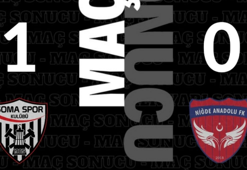 Somaspor-Niğde Anadolu FK maç sonucu: 1-0