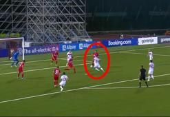 Kenan Karaman'dan şık gol | Cebelitarık - Türkiye (VİDEO)