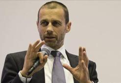 UEFA Başkanı Ceferin: İstanbul 2023'te muhteşem bir finale ev sahipliği yapacak