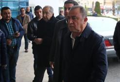 Annesi hastaneye kaldırılan Fatih Terim, Adana'ya geldi