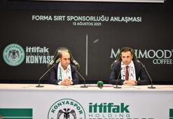 Konyaspor'un forma sırt sponsoru "Mahmood Coffee" oldu