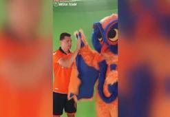 Başakşehirli futbolcular yeni sezon öncesi kamera karşısına geçti