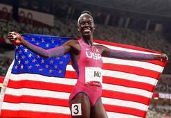 Kadınlar 800 metre finalini ABD'li Athing Mu kazandı