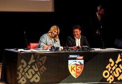 Kayserispor ile Yukatel firması arasında isim sponsorluğu anlaşması imzalandı