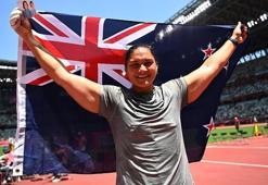 Yeni Zelandalı gülleci Valerie Adams'tan tarihi başarı
