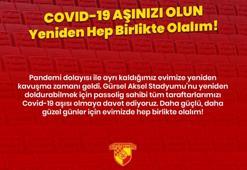 Göztepe, taraftarlarını koronavirüs aşısı olmaya davet etti