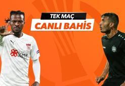 Sivasspor - Petrocub maçı iddaa oranları! Heyecan misli.com'da