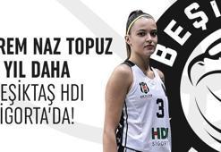 Beşiktaş, İrem Naz Topuz'un sözleşmesini 1 yıl uzattı