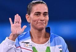 8 kez Olimpiyatlara katılan Chusovitina, 46 yaşında emekli oldu