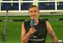 Eski Fenerbahçeli Max Kruse'dan canlı yayında evlenme teklifi!