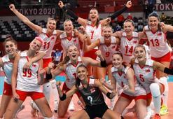SON DAKİKA! Filenin Sultanları'ndan Tokyo Olimpiyatları'nda tarihi galibiyet