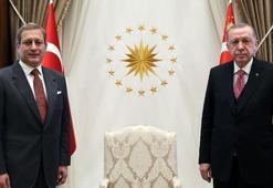 Cumhurbaşkanı Erdoğan, Burak Elmas ve Fatih Terim ile görüştü