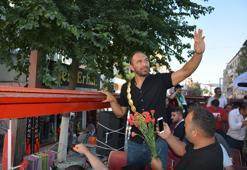 Ali Gürbüz, baba ocağı Korkuteli'nde coşkuyla karşılandı
