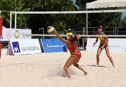 CEV 20 Yaş Altı Avrupa Plaj Voleybolu Şampiyonası İzmir'de tamamlandı