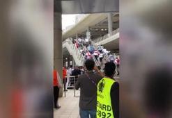 İngiltere - İtalya finali öncesi Wembley'de skandal görüntüler