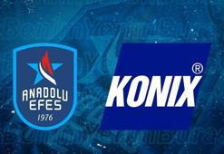 Anadolu Efes'e KONIX desteği sürecek