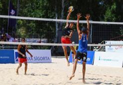 U20 Plaj Voleybolu Avrupa Şampiyonası'nda heyecan sürüyor