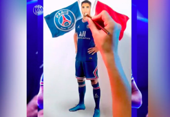 Paris Saint - Germain, Achraf Hakimi transferini bu videoyla açıkladı!