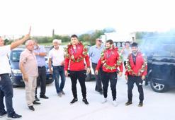 Ahmet Talha Kacur ile Kadir Kuş, Niğde'de coşkuyla karşılandı