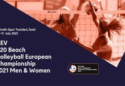 CEV U20 Plaj Voleybolu Avrupa Şampiyonası İzmir'de başlıyor