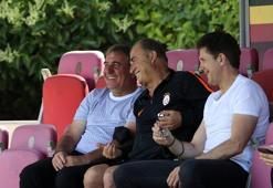 Galatasaray'da Fatih Terim'in sürpriz misafirleri! Hagi ve Popescu Florya'da